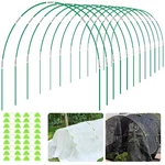 Hoyejyou 72PCS Garden Hoops For Raised Beds Wide, 12 Sets Of 8FT Greenhouse H.... Fixed Price $30.37.