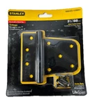 Stanley, T-hinge, 3-1/2"/88MM, Black Coated Finish, Heavy Duty S806-675/CD908.5. Fixed Price $11.19.