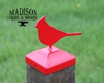 Cardinal Fence Post Cap, Redbird 4X4 Topper, Lovers End. Fixed Price $26.95.