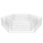 Hexagonal Gabion Raised Bed Planter Pot Outdoor Garden Galvanized Steel Vidaxl. Fixed Price $105.99.