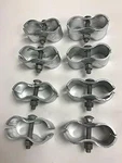 Chain Link Fence Panel Clamps/kennel 1-5/8" X Sets Pack (c). Fixed Price $25.00.