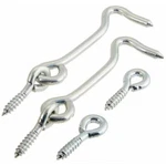 Stanley Hardware 75-0560 Zinc Plated Gate Door Hooks With Eyes, 3 Inch 2 Pack. Fixed Price $9.95.