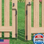 Tibegold 24'' Heavy Duty Cane Bolt Gate Drop Rod Extra Thick Ground Latch. Fixed Price $90.65.