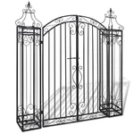 Ornamental Garden Gate Wrought Iron 4'X8"X4' 5". Fixed Price $279.40.