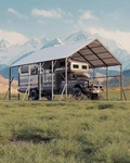 Garvee 20X25 Ft Metal Kit, 120 Steep-pitch Vertical Roof. Fixed Price $1816.99.