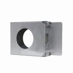 Lockbox Single Hole For Gates Steel Doors Weld On 3 1/2" 1/4". Fixed Price $24.00.