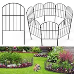 Vancastle Decorative Garden Fence 25 Panels, Total 26FT (l) X 24IN (h) Rustpr.... Fixed Price $92.16.