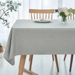 Rectangle Linen Textured Tablecloth Waterproof Spillproof Wrinkle Free Washable. Fixed Price $16.76.