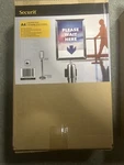 New A4 Portrait Security Barrier Post Top Sign Holder -stainless Steel. Fixed Price $54.99.