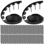Bonviee 1.5 Inch X 66FT Garden Border Edging Kit With 100 Anchoring Spikes, F.... Fixed Price $38.09.