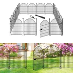 Adavin Garden Fence Animal Barrier 40IN H X 27IN 12 Panels Gate. Fixed Price $209.99.