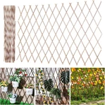 2 Pack Willow Expandable Lattices Fence Garden Trellis For Climbing Plants. Fixed Price $54.38.