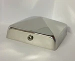 Std 6X6 (5 5/8 142.9MM) Stainless Steel Pyramid Fence Post Caps Finials Polished. Fixed Price $18.95.
