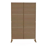 Uixe 76 In. Galvanized Steel Garden Fence Outdoor Privacy Screen. Fixed Price $218.40.