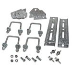4 Pack 8" Galvanized Swivel Top Bunk Bracket Kit With Hardware For Silver. Fixed Price $57.11.