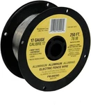 Fi-shock Electric Fence Wire 250FT Spool Aluminum 17 Gauge Free Shipping Us. Fixed Price $15.00.