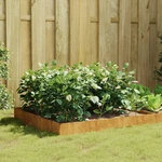 Garden Raised Bed 39.4"X39.4"X10.2" Corten Steel. Fixed Price $58.74.