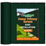 Amagabeli Privacy Screen 6' X 50' Fence Commercial Shade Cover With Brass Gro.... Fixed Price $69.62.