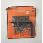 Lawrence Builders Hardware Sliding Door Latch Dead Black C124S Vintage Gate Lock. Fixed Price $8.09.