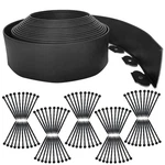 Garden Edging Borders 66FT,LANDSCAPE Black Extra Tall 4IN High With 1.... Fixed Price $76.32.