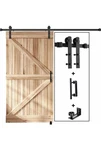 Easelife 8 Ft Sliding Barn Door Hardware Track Kit Basic J Pulley Quiet Smooth. Fixed Price $69.99.