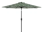 Mainstays 9' Monstera Palm Crank Lift & 3 Position Tilt Patio Umbrella. Fixed Price $58.20.