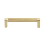 Gliderite 5-1/16 Inch Center Knurled Bar Pull Satin Gold, 4788-128-SG-1. Fixed Price $13.99.