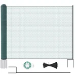 H&zt Non Electric Fence Netting Movable Livestock Nets Mesh Nylon Animal Barrier. Fixed Price $89.99.