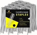 Landscape Staples 4/6/8/10/12 Inches 11 Gauge Galvanize Garden Stakes Fabric Sod. Fixed Price $89.24.