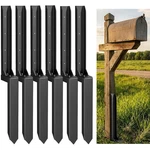 Fence Post Repair Kit, 6-PACK Heavy Duty Steel Anchor Stakes For 4X4/. Fixed Price $111.77.