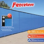 Blue 8'X50' Fence Privacy Windscreen Shade Cover Mesh Fabric Tarp Pool. Fixed Price $86.99.