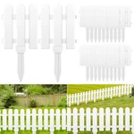 Elecland 22 Pieces Garden Fence With Insert White Plastic Fen.... Fixed Price $37.61.