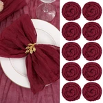 Fani 100 Pack Gauze Cheesecloth Napkins Wrinkled Table Soft Cotton. Fixed Price $100.68.