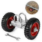 Aukivon Rolling Gate 6 Inch Rubber Wheel, Double U-bolts Sliding Rollers.... Fixed Price $59.01.