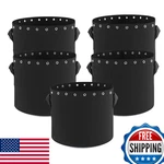 Molgoc 15 Gallon 5-PACKS Plant Grow Bags W/ Holes, Thickened Non-woven Aeration. Fixed Price $61.59.