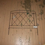 Vigoro Salerno Garden Fence Metal Black 24" H X W 1002 695 602. Fixed Price $19.41.