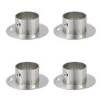 Wealrit 4 Pcs Round Post Bases Stainless Steel Flange Anchor Heavy Duty.... Fixed Price $24.78.