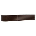 Garden Raised Bed, Planter For Flowers And Galvanized Steel Vidaxl. Fixed Price $133.99.