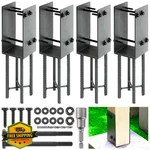 Wowace U-shape Post Holder 4"X4" Stainless Steel Anchor Fence Deck Gazeb.... Fixed Price $189.19.