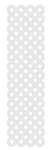 Veranda Garden Vinyl Lattice 2 Ft X 8 White Resists Discoloration Scratches. Fixed Price $24.25.