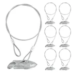 6 Pack Ground Earth Anchors - 30" Long X 1/8" Cable 1000 Lbs Hold Strength. Fixed Price $57.45.