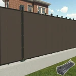 Paradise 4' X 50' Brown Fence Privacy Screen, Commercial Outdoor Backyard Sha.... Fixed Price $61.32.