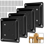 Pcs Wood Post Plate Connector, 4" X Fence Anchor Base, Deck Po.... Fixed Price $30.38.
