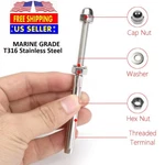 T316 Stainless Steel End Fitting Cable RAILING-1/8" & 3/16". Fixed Price $90.00.