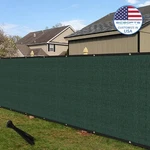 Ecoopts 8FT Fence Privacy Screen Mesh Cover With Zip-ties For Outdoor Green. Fixed Price $443.99.