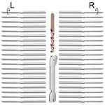 40 Pack 3/16" Swage Lag Screws Left & Right, T316 Deck Cable Railing Hardware. Fixed Price $49.09.