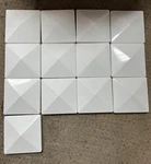 Veranda 4 In. X White Pyramid Post Cap With Glue (13PK). Fixed Price $49.98.