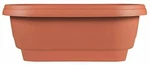 Bloem Classic Oval Deck Rail Planter, Terra Cotta - 24IN Quantity 6. Fixed Price $87.10.