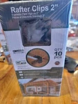 Owt 2" Inch Rafter Clips Ironwood 10 Per Pack Ozco 51717. Fixed Price $40.00.