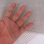 Wire Sheet Stainless Steel Woven 5 No Rust Meshes Silver. Fixed Price $12.09.